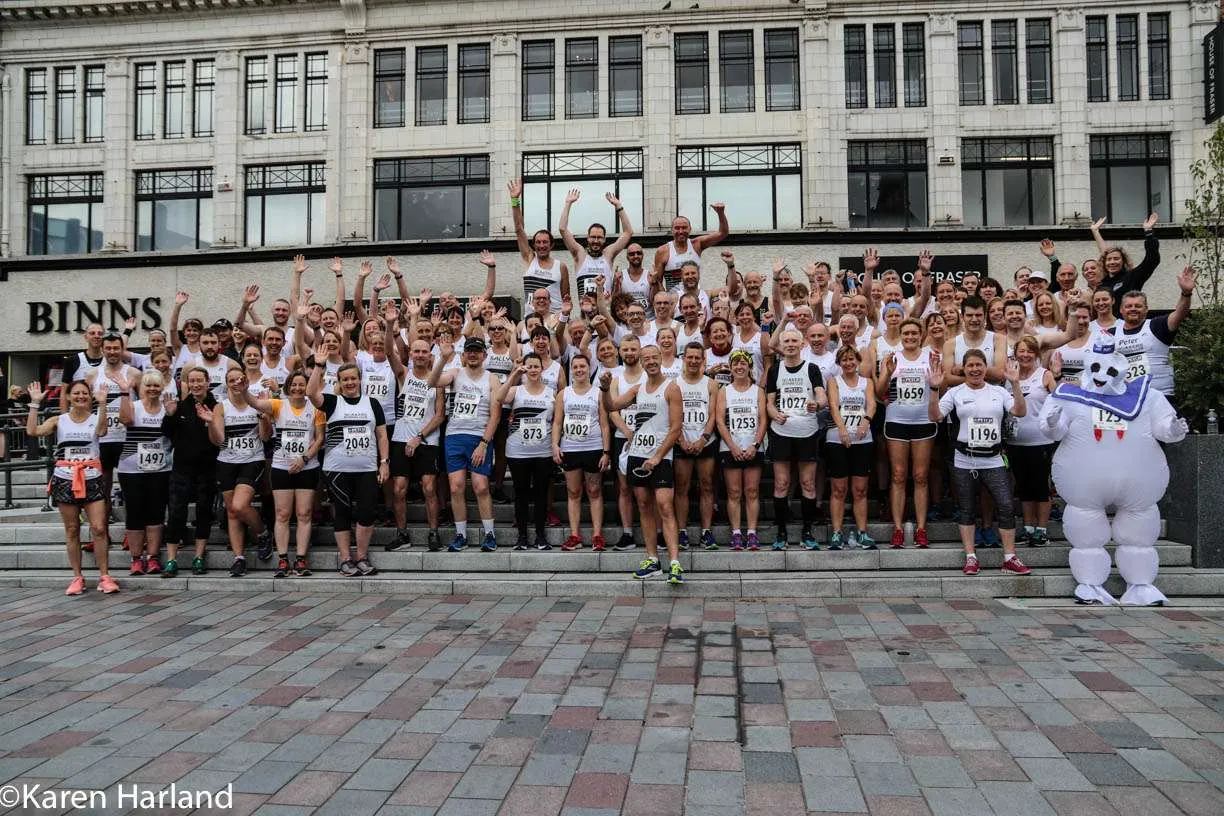 Quakers Running Club Web design portfolio