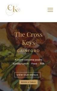 Webdesign pubs hospitality